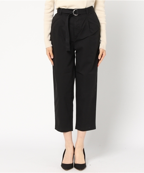 Honeys（ハニーズ）の「ゆったりカラーテーパードパンツ（その他パンツ・レディース・ネイビー/ブラック/カーキ/ピンク/キャメル・L/M/S/LL）」の6枚目の写真