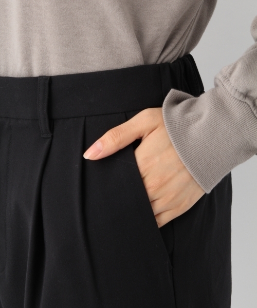 LEPSIM(レプシィム)の「T/R/PUテーパードパンツ 761850(その他パンツ・レディース・グレー/ベージュ/カーキ/ブラック・SMALL/LARGE/MEDIUM)」の12枚目の写真