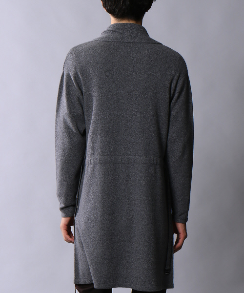 5351 POUR LES HOMMES(ゴーサンゴーイチプールオム)の「ウールセーブルロングカーディガン(その他アウター・メンズ・ブラック/グレー・46/48)」の20枚目の写真