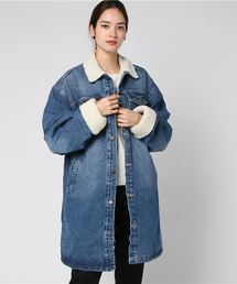 PUNYUS | ロングボアデニムジャケット(デニムジャケット)
