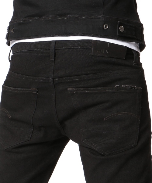 G-STAR（ジースター）の「3301 Slim（デニムパンツ・メンズ・ブラック・30/34/28/32）」の14枚目の写真