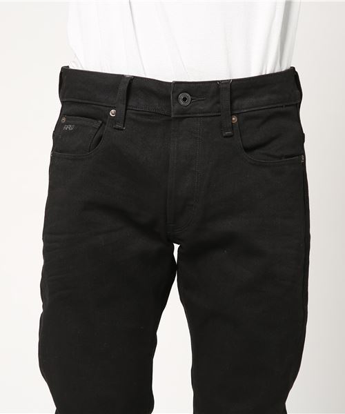 G-STAR（ジースター）の「3301 Slim（デニムパンツ・メンズ・ブラック・30/34/28/32）」の4枚目の写真