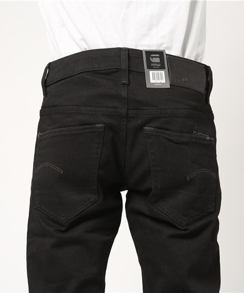 G-STAR（ジースター）の「3301 Slim（デニムパンツ・メンズ・ブラック・30/34/28/32）」の5枚目の写真