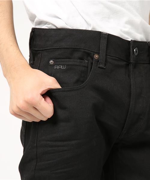 G-STAR（ジースター）の「3301 Slim（デニムパンツ・メンズ・ブラック・30/34/28/32）」の6枚目の写真