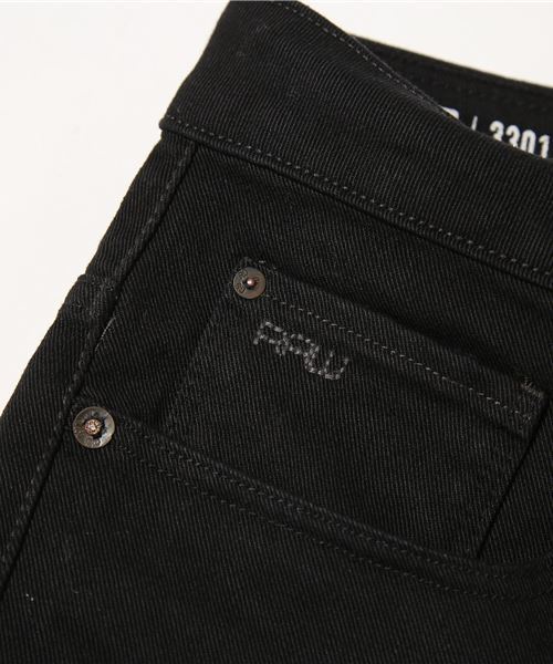 G-STAR（ジースター）の「3301 Slim（デニムパンツ・メンズ・ブラック・30/34/28/32）」の8枚目の写真