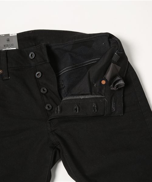 G-STAR（ジースター）の「3301 Slim（デニムパンツ・メンズ・ブラック・30/34/28/32）」の9枚目の写真