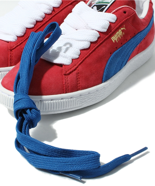 coen(コーエン)の「PUMA SUEDE CLASSIC ECO(プーマスウェードクラシックエコ)(スニーカー・レディース・レッド/ネイビー・MEDIUM/LARGE)」の11枚目の写真