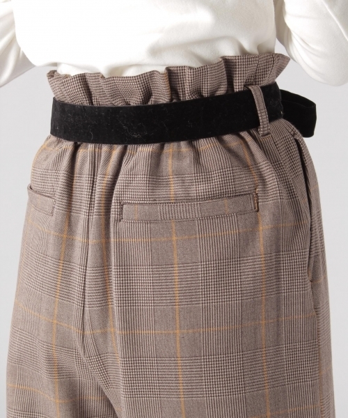 BAYFLOW（ベイフロー）の「BAYFLOW／チェックワイドパンツ　GP（その他パンツ・レディース・ネイビー/グレー/ベージュ・MEDIUM/SMALL）」の13枚目の写真