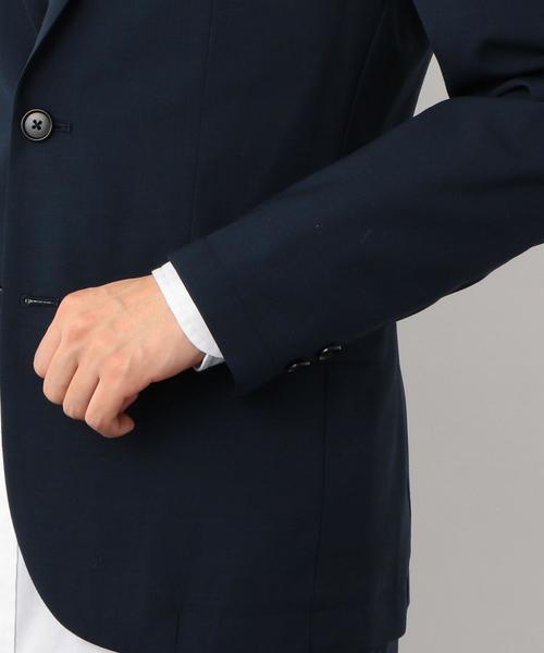 green label relaxing（グリーンレーベルリラクシング）の「CM◆ウォッシャブルトロ 2B M68 ジャケット ＜機能性生地＞ ◆（テーラードジャケット・メンズ・グレー/オリーブ/ネイビー・L/XS/XL/XXL/M/S）」の9枚目の写真