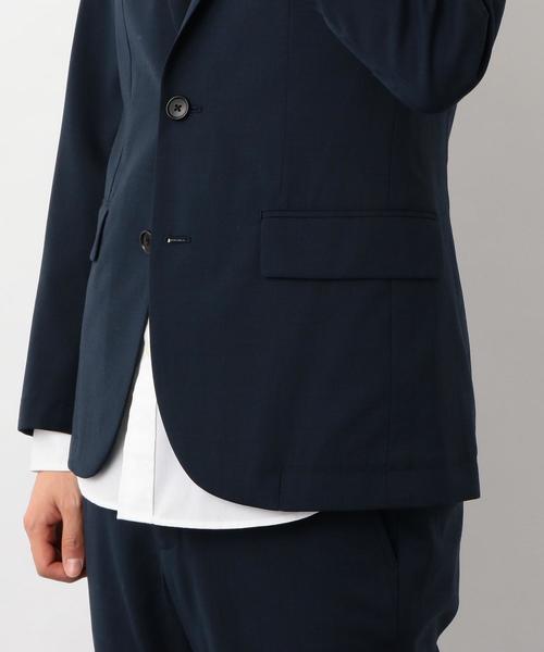 green label relaxing（グリーンレーベルリラクシング）の「CM◆ウォッシャブルトロ 2B M68 ジャケット ＜機能性生地＞ ◆（テーラードジャケット・メンズ・グレー/オリーブ/ネイビー・L/XS/XL/XXL/M/S）」の10枚目の写真