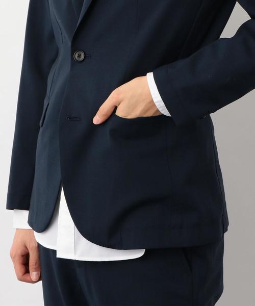 green label relaxing（グリーンレーベルリラクシング）の「CM◆ウォッシャブルトロ 2B M68 ジャケット ＜機能性生地＞ ◆（テーラードジャケット・メンズ・グレー/オリーブ/ネイビー・L/XS/XL/XXL/M/S）」の14枚目の写真