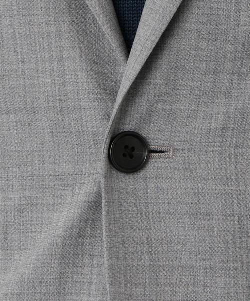 green label relaxing（グリーンレーベルリラクシング）の「CM◆ウォッシャブルトロ 2B M68 ジャケット ＜機能性生地＞ ◆（テーラードジャケット・メンズ・グレー/オリーブ/ネイビー・L/XS/XL/XXL/M/S）」の22枚目の写真