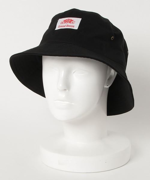 ROUND HOUSE(ラウンドハウス)の「【ROUND HOUSE】ウォッシュド ツイル バケットハット(ハット・メンズ・ホワイト/ブラック/ベージュ/ネイビー/ブラウン/レッド/オリーブ/イエロー/ピンク・FREE)」の15枚目の写真