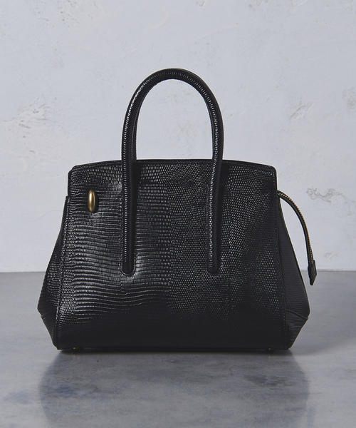 TOFF&LOADSTONE(トフアンドロードストーン)の「<TOFF&LOADSTONE(トフアンドロードストーン)>ジョリー ハンドバッグ S(ハンドバッグ・レディース・ライトブルー/ダークグレー/ブラック/ベージュ/オフホワイト・FREE)」の3枚目の写真