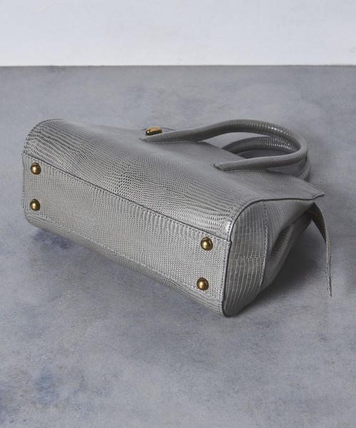 TOFF&LOADSTONE(トフアンドロードストーン)の「<TOFF&LOADSTONE(トフアンドロードストーン)>ジョリー ハンドバッグ S(ハンドバッグ・レディース・ライトブルー/ダークグレー/ブラック/ベージュ/オフホワイト・FREE)」の14枚目の写真