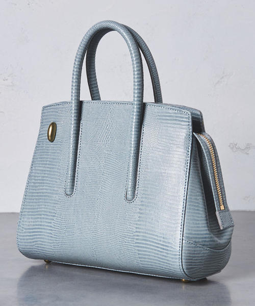 TOFF&LOADSTONE(トフアンドロードストーン)の「<TOFF&LOADSTONE(トフアンドロードストーン)>ジョリー ハンドバッグ S(ハンドバッグ・レディース・ライトブルー/ダークグレー/ブラック/ベージュ/オフホワイト・FREE)」の11枚目の写真