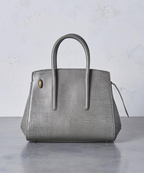 TOFF&LOADSTONE(トフアンドロードストーン)の「<TOFF&LOADSTONE(トフアンドロードストーン)>ジョリー ハンドバッグ S(ハンドバッグ・レディース・ライトブルー/ダークグレー/ブラック/ベージュ/オフホワイト・FREE)」の9枚目の写真