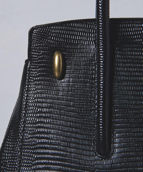 TOFF&LOADSTONE(トフアンドロードストーン)の「<TOFF&LOADSTONE(トフアンドロードストーン)>ジョリー ハンドバッグ S(ハンドバッグ・レディース・ライトブルー/ダークグレー/ブラック/ベージュ/オフホワイト・FREE)」の7枚目の写真