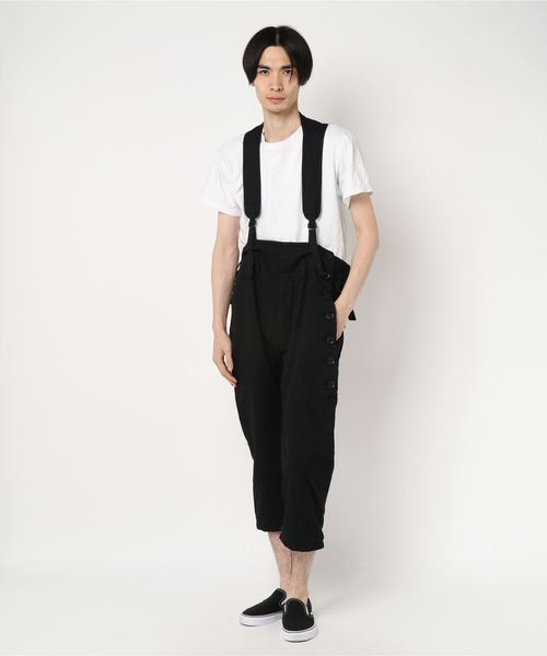 nude マサヒコマルヤマ ヌード バックプリント クロップドパンツ