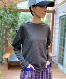 ウールパフスリーブTシャツ