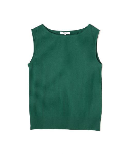 NATURAL BEAUTY BASIC（ナチュラルビューティーベーシック）の「セーターマシーン針抜き ノースリニット（ニット/セーター・レディース・ブラック/ブラウン/ピンク/グリーン・MEDIUM）」の21枚目の写真