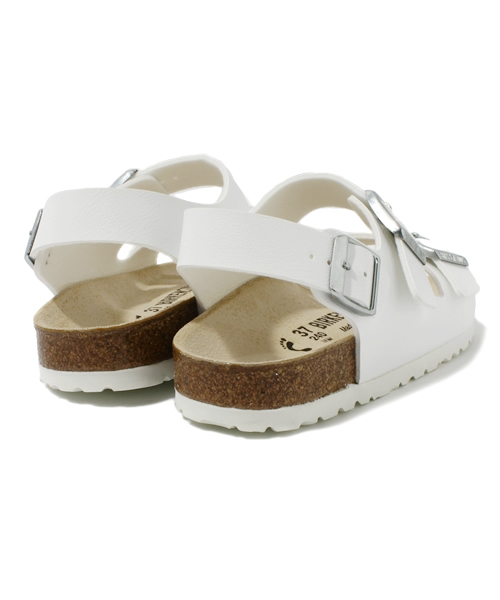 BIRKENSTOCK（ビルケンシュトック）の「ホワイトコンフォートサンダル■BEST SELLER■ MILANO BF White(WOMEN)（サンダル・レディース・ホワイト・35/36/37/38/39）」の4枚目の写真