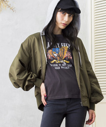 WEGO | WEGO/フード付きMA-1(MA-1)