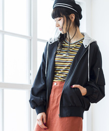 WEGO | WEGO/フード付きMA-1(MA-1)