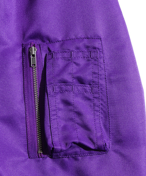 WEGO(ウィゴー)の「WEGO/フード付きMA-1(MA-1・レディース・ブラック/カーキ/ライトピンク/パープル・FREE)」の21枚目の写真