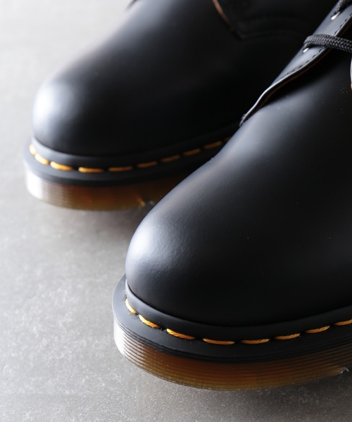 Dr. Martens（ドクターマーチン）の「Dr.Martens / ドクターマーチン 3-EYELET SHOE SMOOTH#（ドレスシューズ・メンズ・ブラック・6/8/9/7）」の3枚目の写真