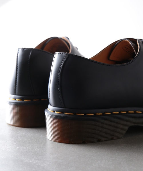 Dr. Martens（ドクターマーチン）の「Dr.Martens / ドクターマーチン 3-EYELET SHOE SMOOTH#（ドレスシューズ・メンズ・ブラック・6/8/9/7）」の5枚目の写真