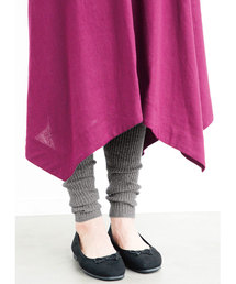 IEDIT | 【大好評のため再生産決定！】ＩＥＤＩＴリブニットのやわらかレギンス(レギンス/スパッツ)