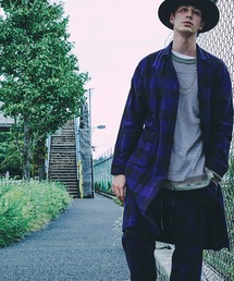 CHORD NUMBER EIGHT | BLOCK CHECK GOWN SHIRT(シャツ/ブラウス)
