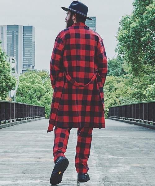 CHORD NUMBER EIGHT（コードナンバーエイト）の「BLOCK CHECK GOWN SHIRT（シャツ/ブラウス・メンズ・ホワイト/レッド/ブルー・SMALL/MEDIUM/LARGE/X-SMALL）」の20枚目の写真