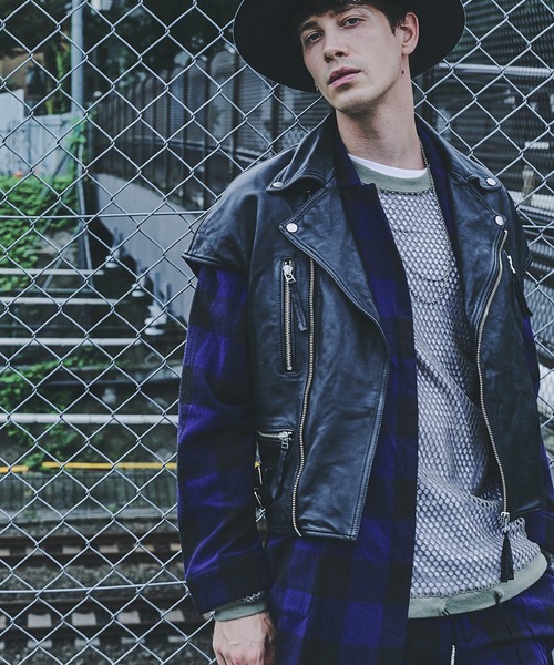 CHORD NUMBER EIGHT（コードナンバーエイト）の「BLOCK CHECK GOWN SHIRT（シャツ/ブラウス・メンズ・ホワイト/レッド/ブルー・SMALL/MEDIUM/LARGE/X-SMALL）」の21枚目の写真