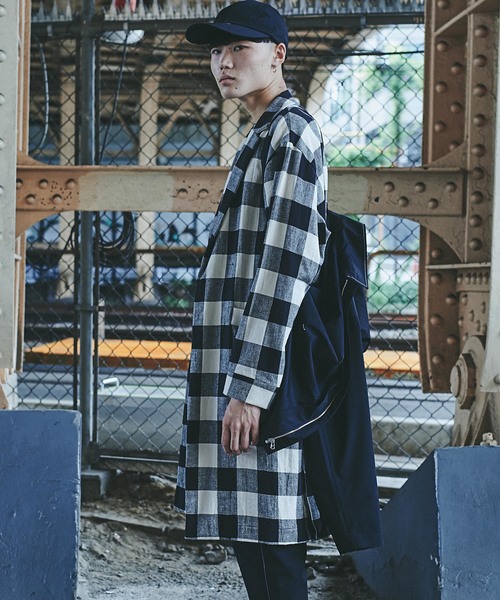 CHORD NUMBER EIGHT（コードナンバーエイト）の「BLOCK CHECK GOWN SHIRT（シャツ/ブラウス・メンズ・ホワイト/レッド/ブルー・SMALL/MEDIUM/LARGE/X-SMALL）」の22枚目の写真
