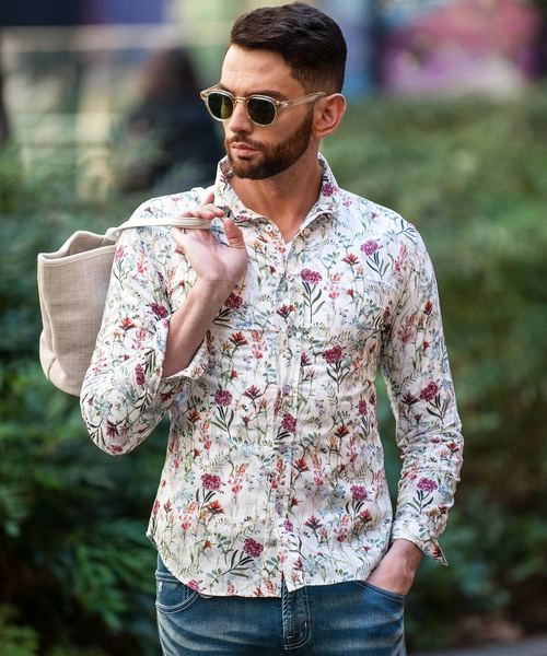 美品・レア】バッファローボブス テーラードジャケット M 花柄