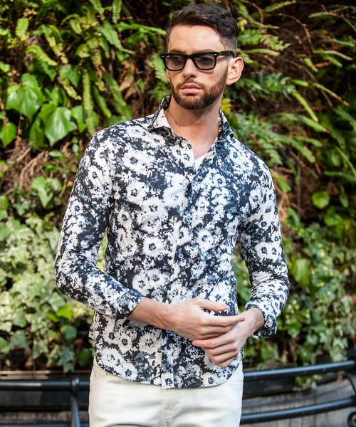 【美品・レア】バッファローボブス　テーラードジャケット　M 花柄　ペイズリー 美品・レア】バッファローボブス テーラードジャケット M 花柄