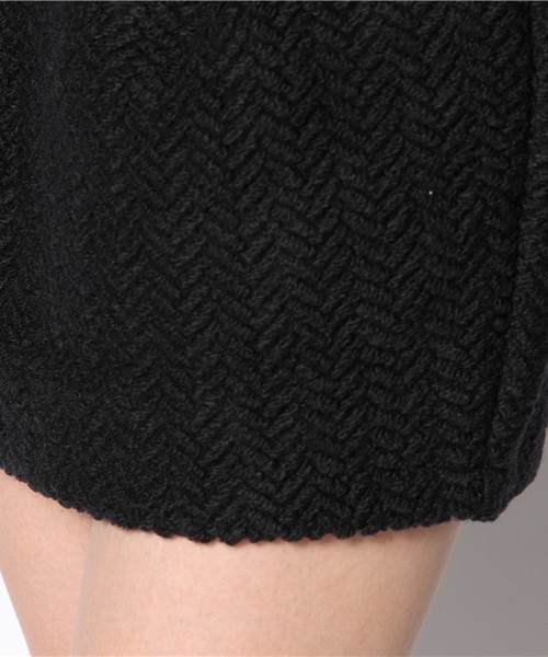 CIAOPANIC（チャオパニック）の「【Ciaopanic】ヘリンボンコクーンスカート（スカート・レディース・ブラック/ネイビー/ベージュ・FREE）」の9枚目の写真