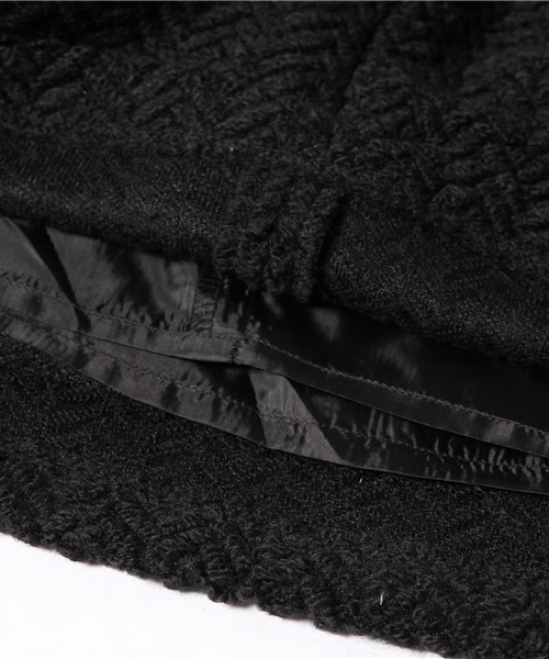 CIAOPANIC（チャオパニック）の「【Ciaopanic】ヘリンボンコクーンスカート（スカート・レディース・ブラック/ネイビー/ベージュ・FREE）」の12枚目の写真