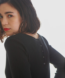 niko and... | [DAILY SERIES]リブ2WAYヘンリーネックプルオーバー(ニット/セーター)