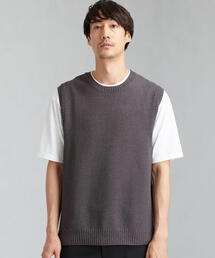 green label relaxing | CM カノコ クルーネック ベスト(ベスト)