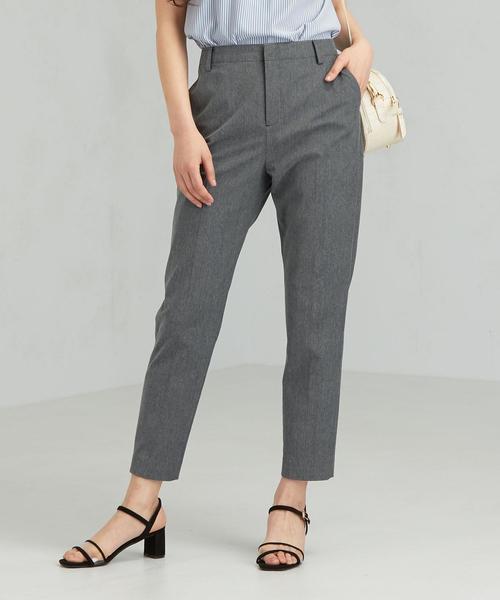 green label relaxing（グリーンレーベルリラクシング）の「[手洗い可能/ドビートリコット] ◆D テーパード パンツ（その他パンツ・レディース・ネイビー/ライトグレー・42/40/34/36/44/38/46）」の16枚目の写真