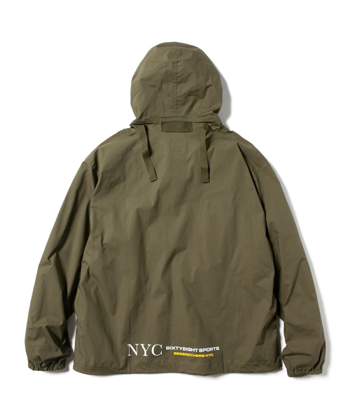 68&brothers（シックスティエイトアンドブラザーズ）の「Utility Hooded（ミリタリージャケット・メンズ・ベージュ/ネイビー/オリーブ・MEDIUM/LARGE/X-LARGE）」の7枚目の写真