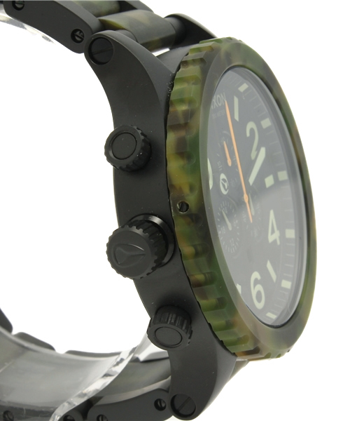 NIXON（ニクソン）の「THE 51-30 CHRONO（アナログ腕時計・メンズ・カモフラージュ/その他1/ホワイト×ゴールド/その他2/ブラック系その他・FREE）」の8枚目の写真