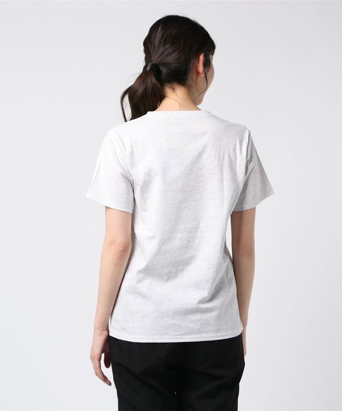 go slow caravan(ゴースローキャラバン)の「汗染み防止 杢天竺詩集SS TEE CHILLI W(Tシャツ/カットソー・レディース・オートミール・FREE)」の3枚目の写真