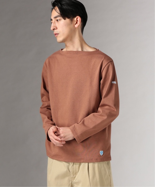 ORCIVAL（オーシバル）の「ORCIVAL / オーチバル : COTTON LOURD SOLID #（Tシャツ/カットソー・メンズ・ホワイト/ネイビー/チャコールグレー/ブラウン系その他/ベージュ/ブラック・5/6/4）」の4枚目の写真