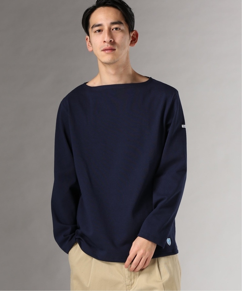 ORCIVAL（オーシバル）の「ORCIVAL / オーチバル : COTTON LOURD SOLID #（Tシャツ/カットソー・メンズ・ホワイト/ネイビー/チャコールグレー/ブラウン系その他/ベージュ/ブラック・5/6/4）」の6枚目の写真