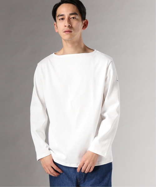 ORCIVAL（オーシバル）の「ORCIVAL / オーチバル : COTTON LOURD SOLID #（Tシャツ/カットソー・メンズ・ホワイト/ネイビー/チャコールグレー/ブラウン系その他/ベージュ/ブラック・5/6/4）」の2枚目の写真