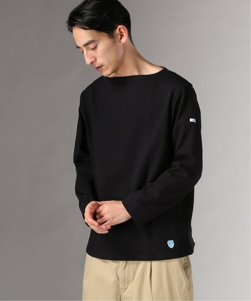 ORCIVAL（オーシバル）の「ORCIVAL / オーチバル : COTTON LOURD SOLID #（Tシャツ/カットソー・メンズ・ホワイト/ネイビー/チャコールグレー/ブラウン系その他/ベージュ/ブラック・5/6/4）」の3枚目の写真